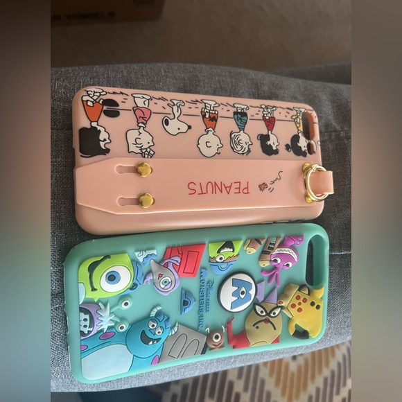 IPHONE 7 plus phone cases , Monsters INC , peanut snoopy - Picture 2 of 3